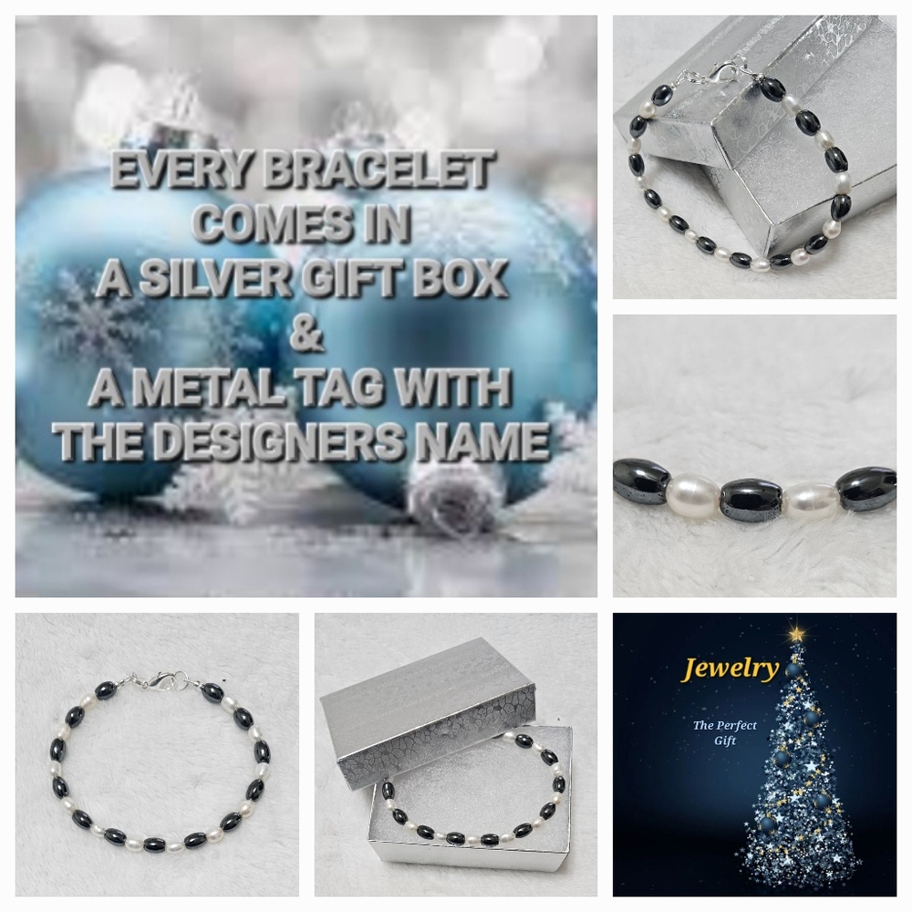 Pearl bracelet.